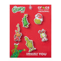 Crocs The Grinch 5-Pack Jibbitz Charms - Multi Color