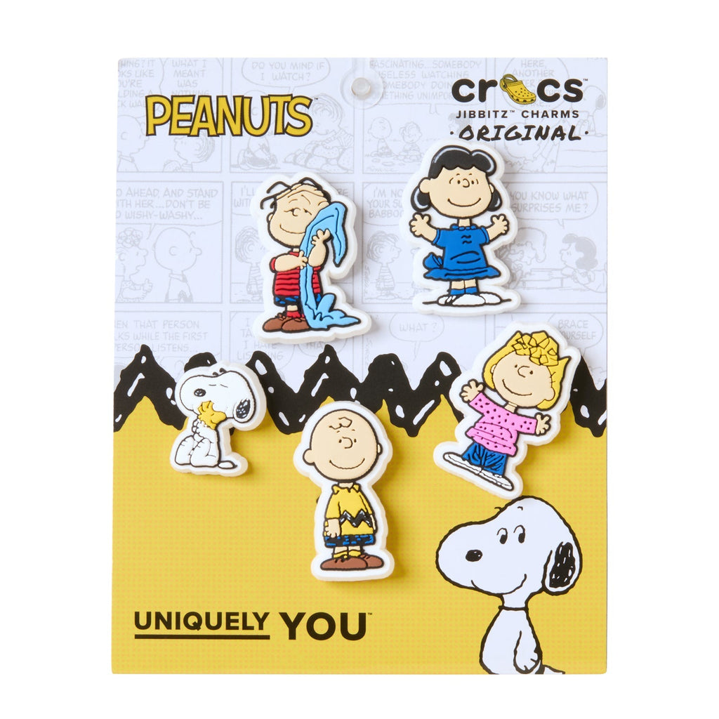 Crocs Peanuts III 5-Pack Jibbitz Charms - Multi Color