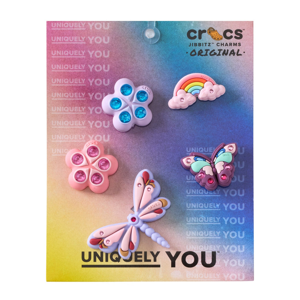 Crocs Magical Garden Bug 5-Pack Jibbitz Charms - Multi Color