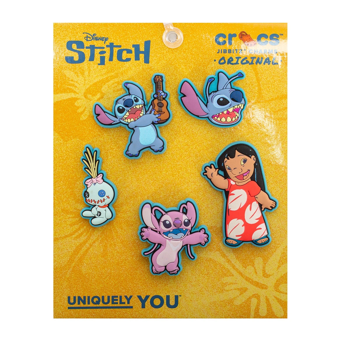 Crocs Stitch Refresh 5-Pack Jibbitz Charms - Multi Color