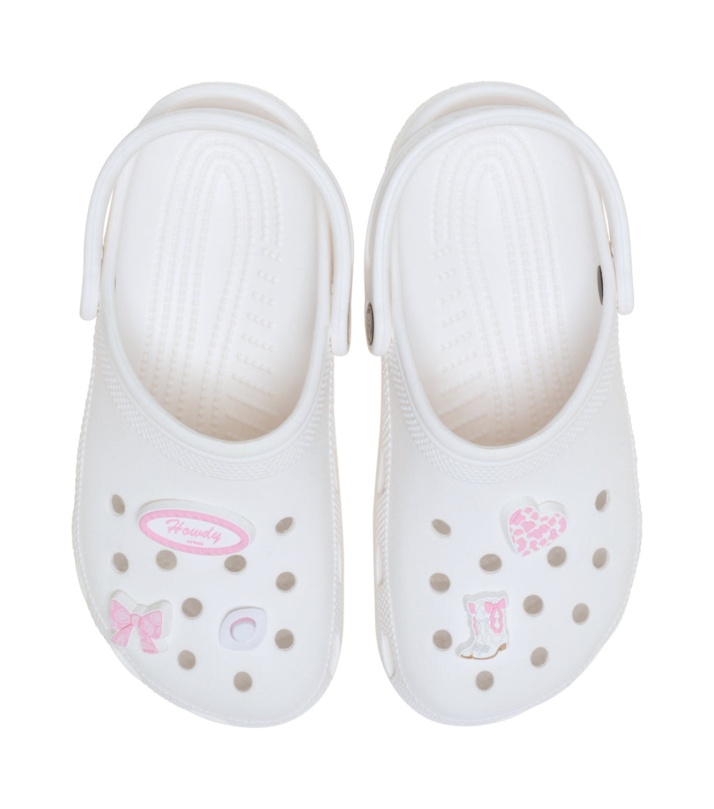 Crocs Rodeo Cowgirl 5-Pack Jibbitz Charms - Pink