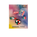 Crocs Mexican Soccer Fan 5-Pack Jibbitz Charms - Multi Color